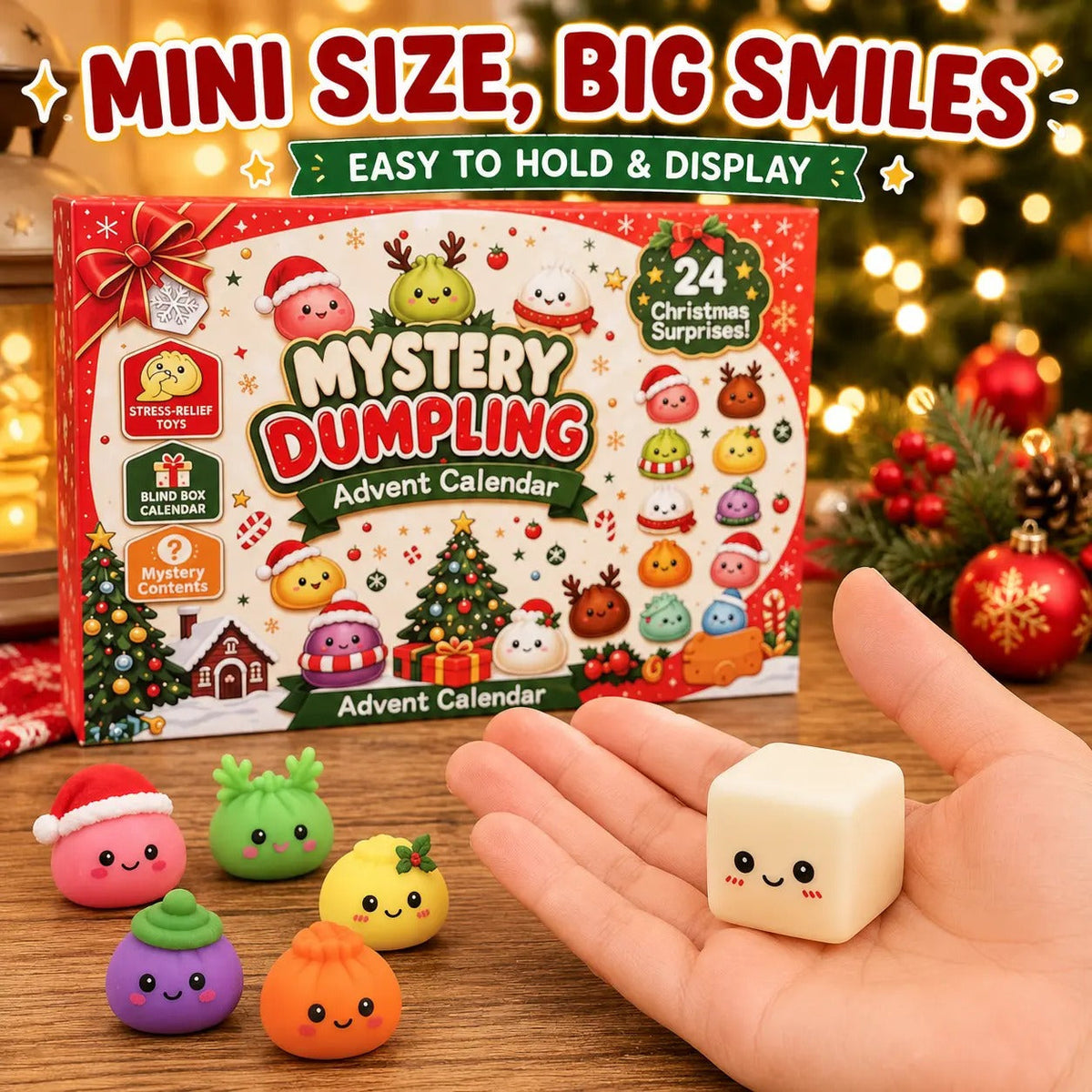 Cute Christmas stress relief toys,A must-have gift for self-consumption